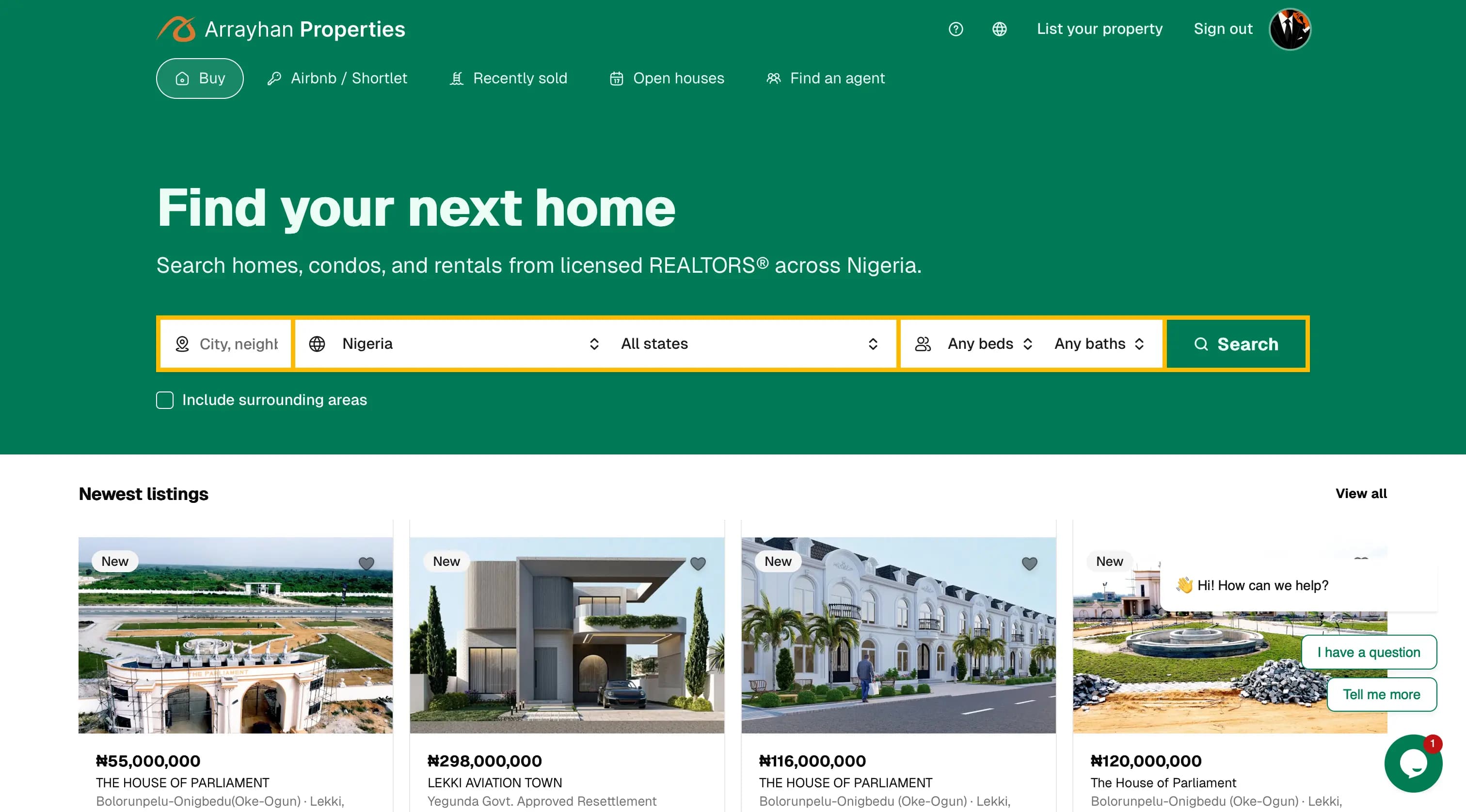 Arrayhan Properties