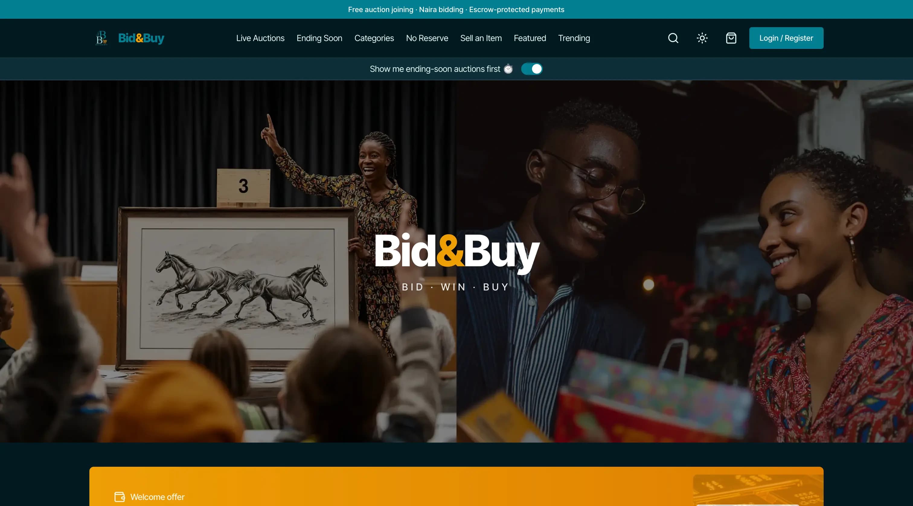 Bidnbuy platform