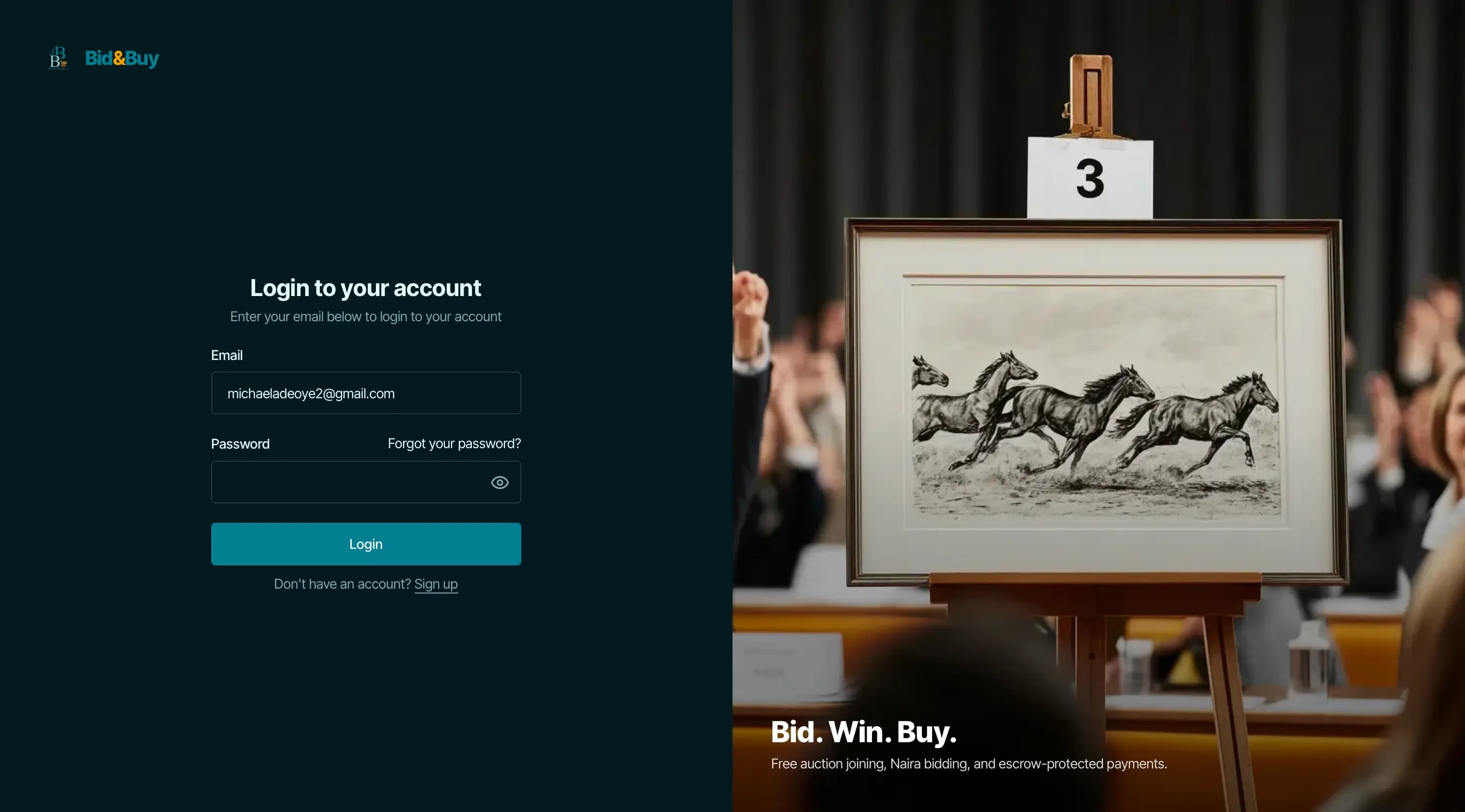 Bidnbuy platform