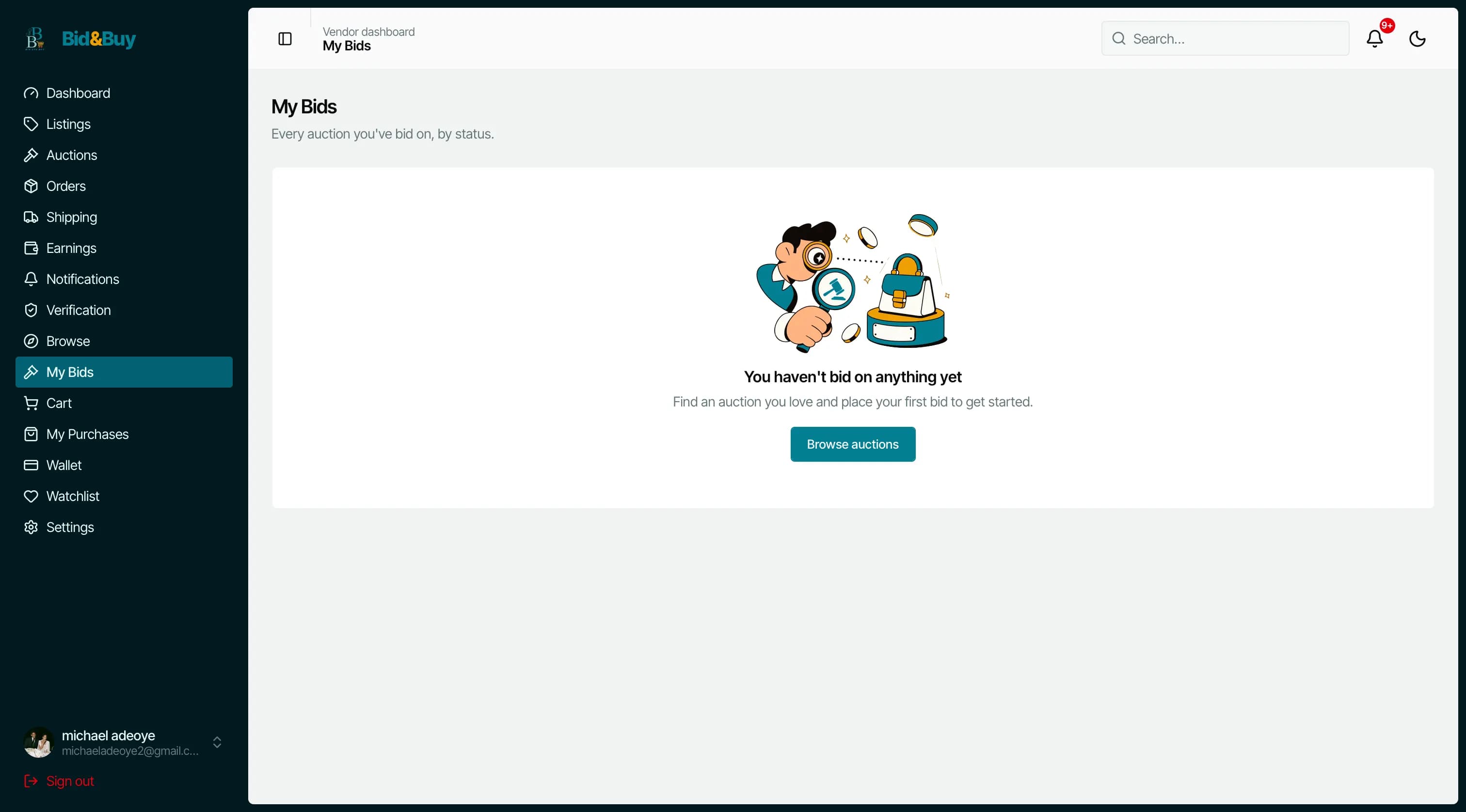 Bidnbuy platform