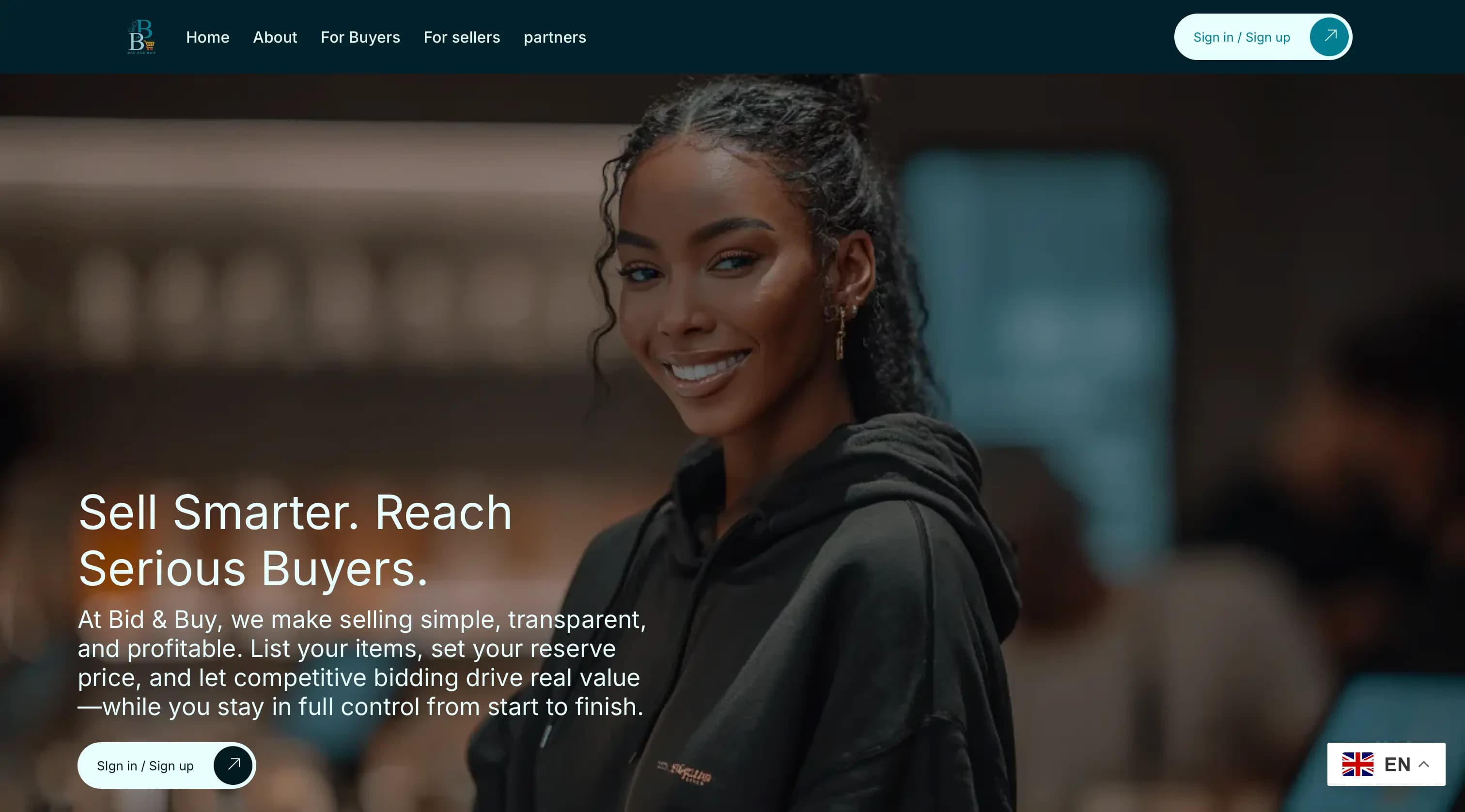 Bidnbuy Web — case study hero